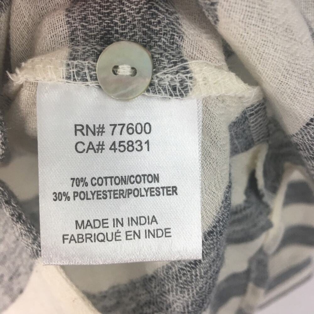 NWT Chaser Women's Long Sleeve Button Down Top Size Large - Picture 8 of 8